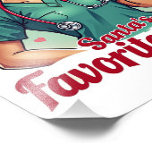 サンタズお気に入りのナース フォトプリント            (角)