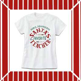 サンタズお気に入りの先生 Tシャツ