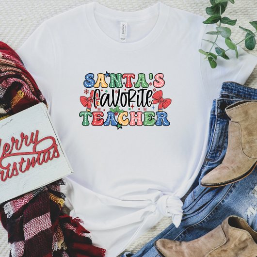 サンタズお気に入りの先生 Tシャツ