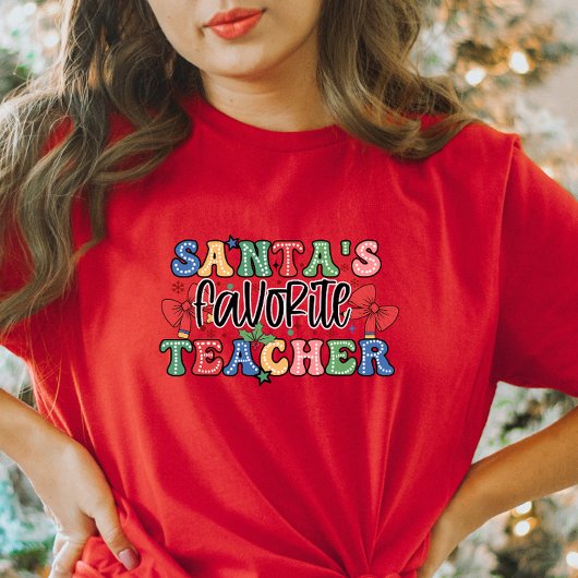 サンタズお気に入りの先生 Tシャツ