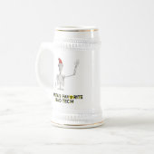 サンタズお気に入りの素晴らしい技術 ビールジョッキ (正面左)