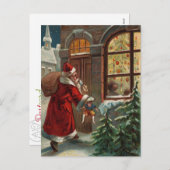 サンタズアットザドアのはがき シーズンポストカード (正面/裏面)