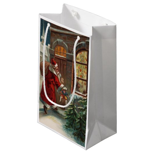 サンタズアットザドア抱き枕 スモールペーパーバッグ (正面アングル)