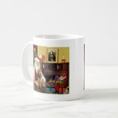 サンタズウェルシュテリア コーヒーマグカップ (正面左)