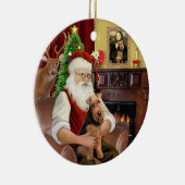 サンタズウェルシュテリア セラミックオーナメント (右)