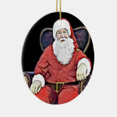 サンタズウォッチング セラミックオーナメント (右)