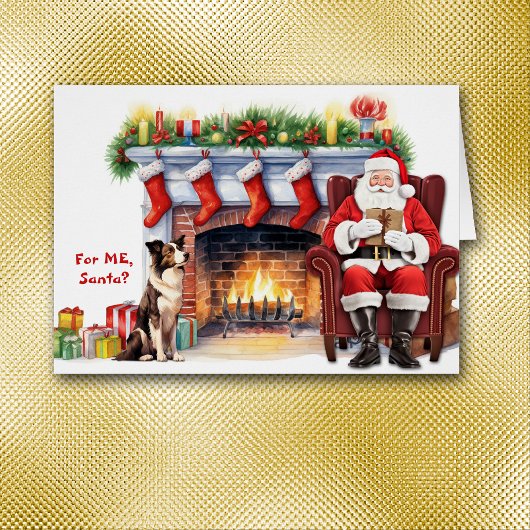 サンタズギフトコリー縁どドッグクリスマス