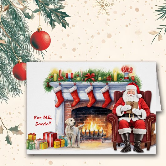 サンタズギフトラブラドールレトリバーパピーホリデイ