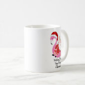 サンタズクリスマスビーチバケーションおもしろい コーヒーマグカップ (正面右)