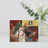 サンタズグレートピレネー シーズンポストカード (スタンド正面)