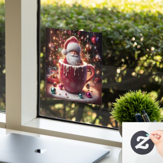 サンタズコージーカップ ウィンドウサイン (オフィス)