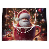 サンタズコージーカップ ラージペーパーバッグ (正面)