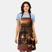 サンタズコージーヌーク エプロン (着用した状態)