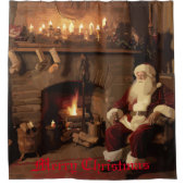 サンタズコージーヌーク シャワーカーテン (正面)