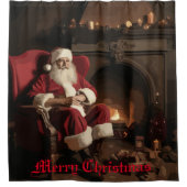 サンタズコージーヌーク シャワーカーテン (正面)