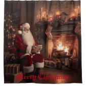 サンタズコージーヌーク シャワーカーテン (正面)