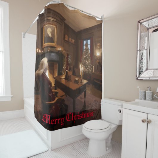 サンタズコージーヌーク シャワーカーテン (インサイチュ)