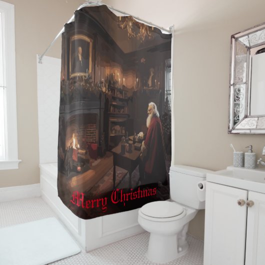 サンタズコージーヌーク シャワーカーテン (インサイチュ)