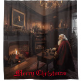 サンタズコージーヌーク シャワーカーテン (正面)