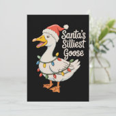 サンタズサイリストグースクリスマスクリスマス灯 シーズンカード (スタンド正面)