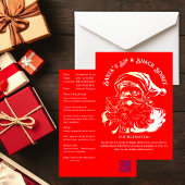 サンタズシップ&スナックソーリークリスマスパーティー 招待状