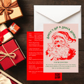 サンタズシップ&スナックソーリークリスマスパーティー 招待状