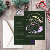 サンタズシップ&スナックソーリークリスマスパーティー 招待状