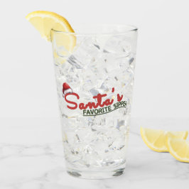 サンタズシパお気に入りのーホリデーデザイン タンブラーグラス
