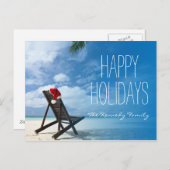 サンタズシーズラウンジオンビーチ シーズンポストカード (正面/裏面)