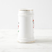 サンタズジュースすてきクリスマス応援ビールスタイン ビールジョッキ (中央)