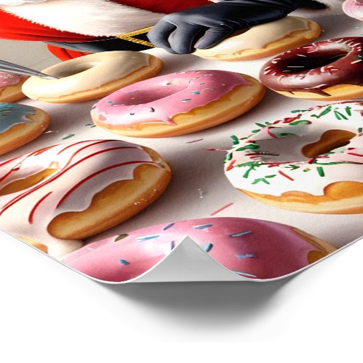 サンタズスイートワークショップウォールアートプリント ポスター (角)