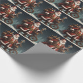 サンタズスティームパンクスレイ ラッピングペーパー (角)