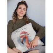 サンタズスノーバードフラミンゴカスタム クッション