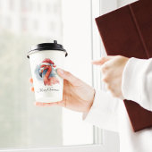 サンタズスノーバードフラミンゴカスタム 紙コップ