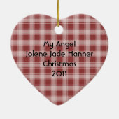 サンタズスリー記念オーナメント セラミックオーナメント (裏面)