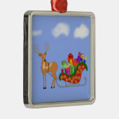 サンタズスリー メタルオーナメント (右)