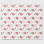 サンタズスリー ラッピングペーパー (フラット)