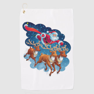 サンタズスレイアドベンチャー ゴルフタオル