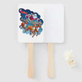 サンタズスレイアドベンチャー ハンドファン (正面&裏面)