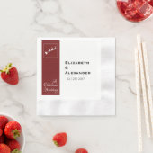 サンタズスレイクリスマスカクテル結婚ナプキンス 縁ありカクテルナプキン (インサイチュ)