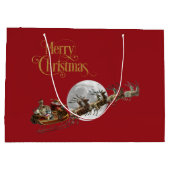 サンタズスレイライドラージ抱き枕 ラージペーパーバッグ (裏面)