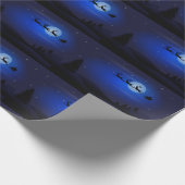 サンタズスレイラッピング紙/ギフトラップ ラッピングペーパー (角)