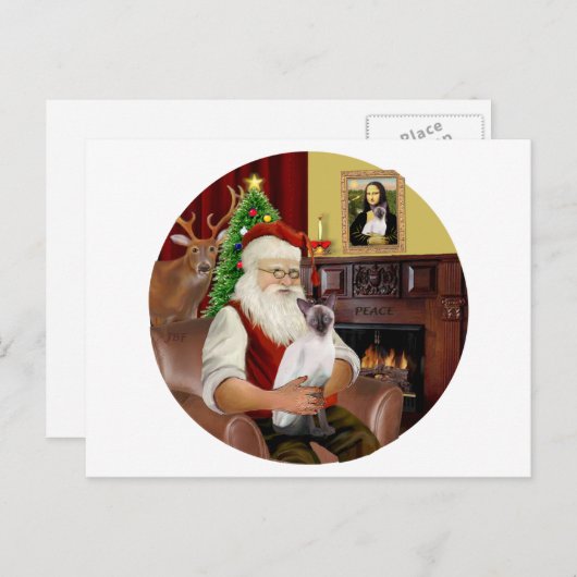 サンタズチョコレートポイントシャメゼ シーズンポストカード (正面/裏面)