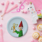 サンタズトイメーカー ペーパープレート (パーティー)