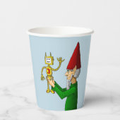 サンタズトイメーカー 紙コップ (裏面)