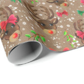 サンタズトナカイ ラッピングペーパー (ロールコーナー)