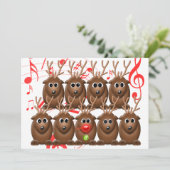 サンタズトナディアクリスマスパーティの招待状 招待状 (スタンド正面)