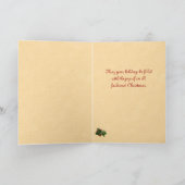 サンタズトレインクリスマスカード シーズンカード (内部)