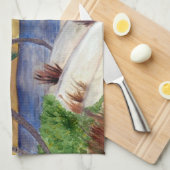 サンタズトロピカルビーチブレイクキッチンタオル キッチンタオル (四つ折り)