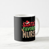 サンタズナースお気に入りのクリスマスホリデーマグカップ コーヒーマグカップ (正面右)